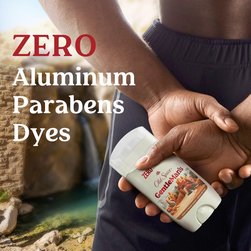 Old Spice GentleMan's Aluminum Free Dry Feel Deodorant for Men, 24/7 Lasting Freshness, Gentle on Skin with Skin Conditioners, Brown Sugar + Cocoa Butter Scent, 3.0 oz - Image 4