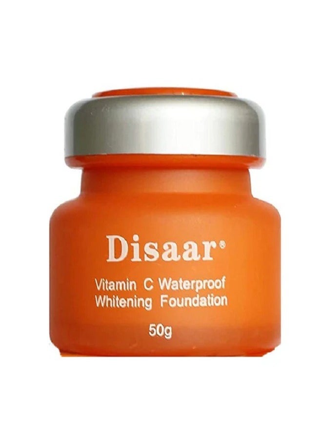 Disaar Vitamin C Waterproof Whitening Foundation 50g  - Image 1
