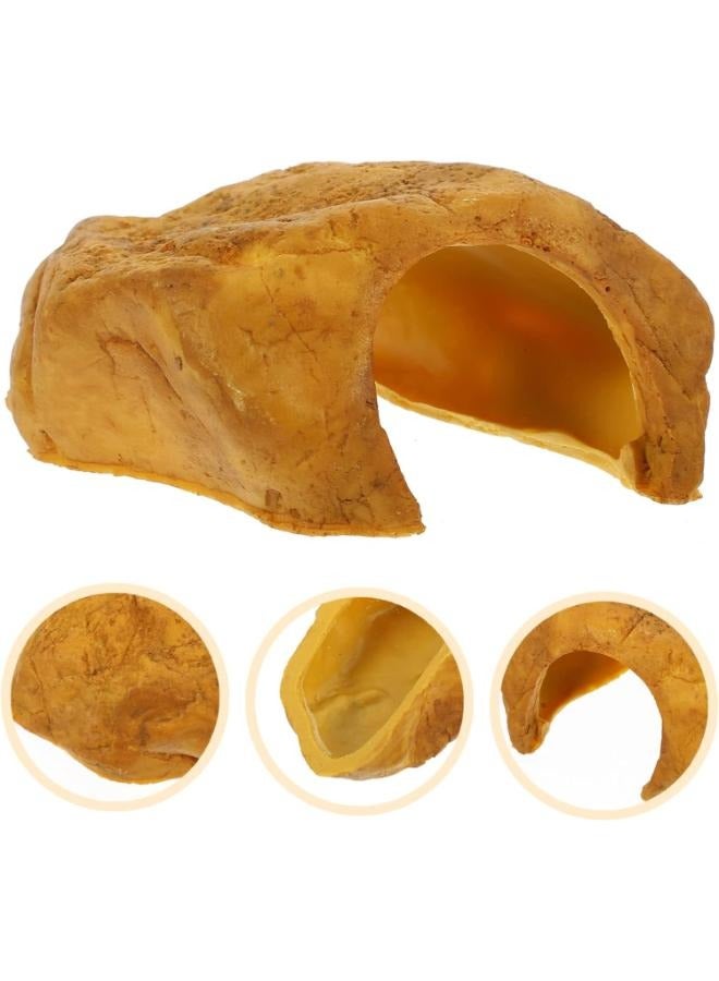NomoyPet Reptile Hides and Caves Habitats Aquarium Decoration for Lizard Geckos Snake Spiders Frogs Turtle - Image 2