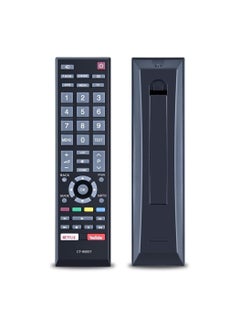 Toshiba Smart TV Remote - Replacement Remote Control For Toshiba Smart TV LCD LED CT8054 CT-8509 CT-90336 CT-95007 with YouTube Netflix Short Keys