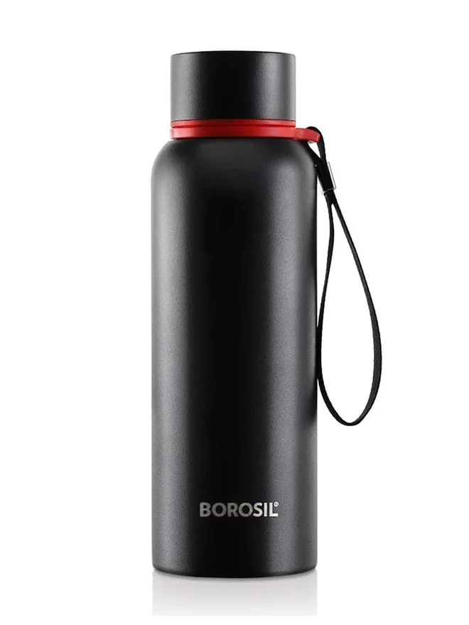 بوروسيل زجاجة فاكيوم تريك سوداء  مل