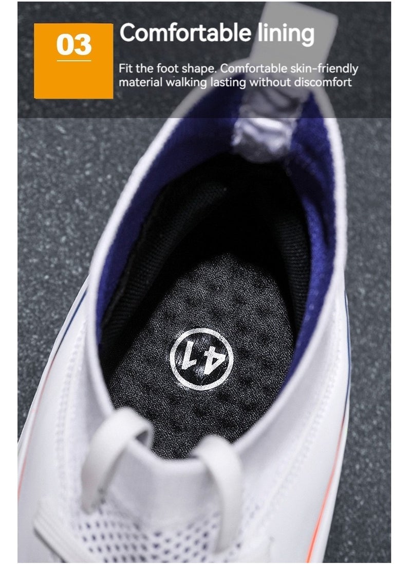 M MIAOYAN M MIAOYAN Fashionable Football Shoes Children's Adult Training Shoes Men's and Women's Competition Football Shoes Set (Free Football Socks)  - Image 4