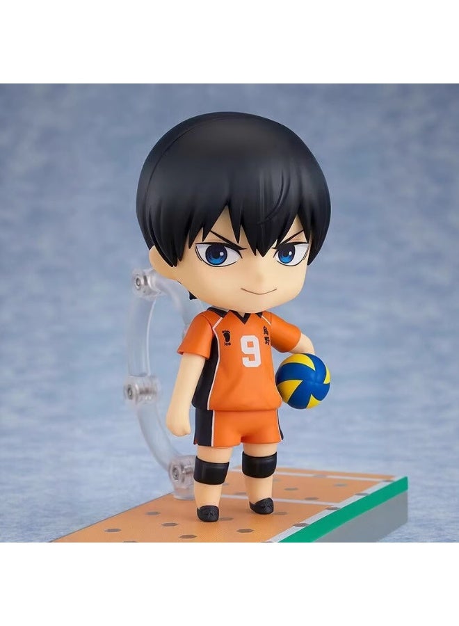 عام هايكيو كاجياما توبيو المنقولة استبدال الوجه دمية نموذج الديكور سطح المكتب الديكور لعبة هدية للعائلة والأصدقاء - Image 1