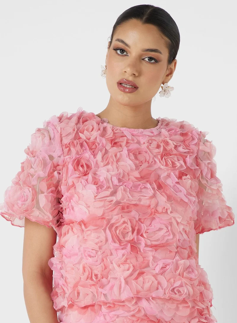 Jaded Rose Floral Printed Top