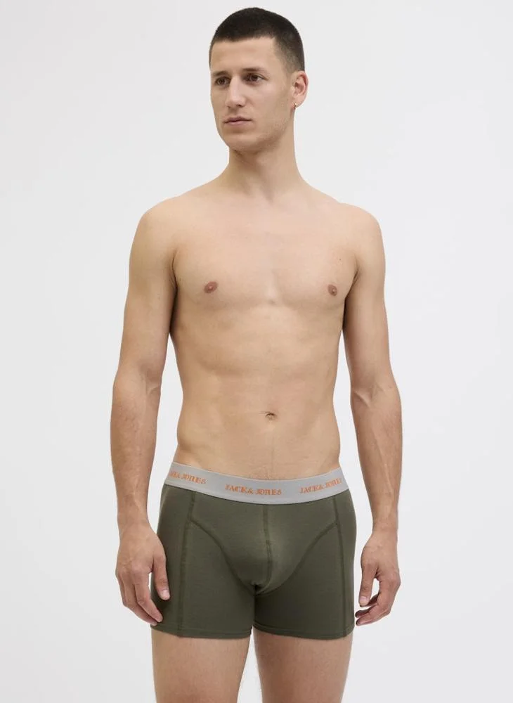 JACK & JONES 3 Pack Assorted Trunks