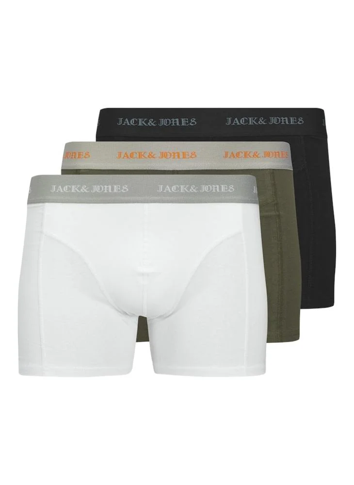 JACK & JONES 3 Pack Assorted Trunks