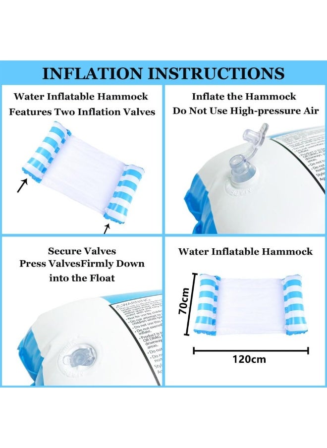 Adult Pool Float - Inflatable Pool Float Multi-Purpose Pool Toys as Pool Lounger, Pool Hammock, Chair, Portable Water Float