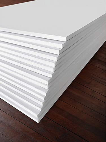 Excelsis Design 15 Pack Foam Board | White Foam Board 3/16 Inch Thick White Core Mat | Backing Board for Presentations, Signboards, Arts, Display and Crafts with Double-Sided Sheet - 11x14 Inches - Image 1