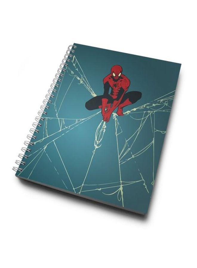 LOUD UNIVERSE دفتر ملاحظات صلب مزخرف بشخصية سبايدرمان - Image 1