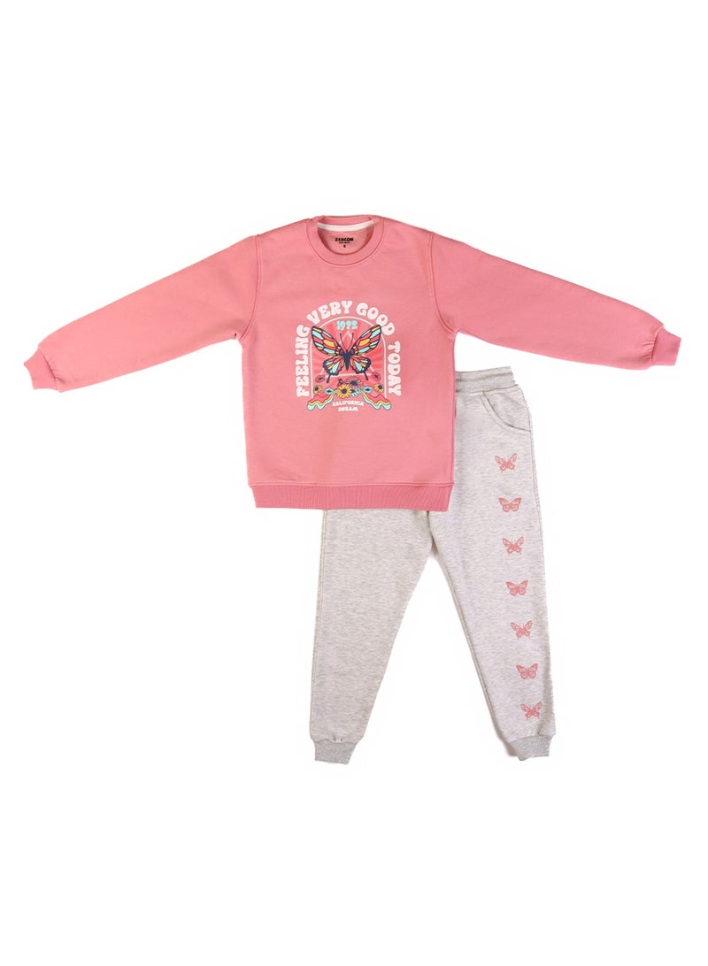 زيركون بيجامة بناتي شتوي - Image 1