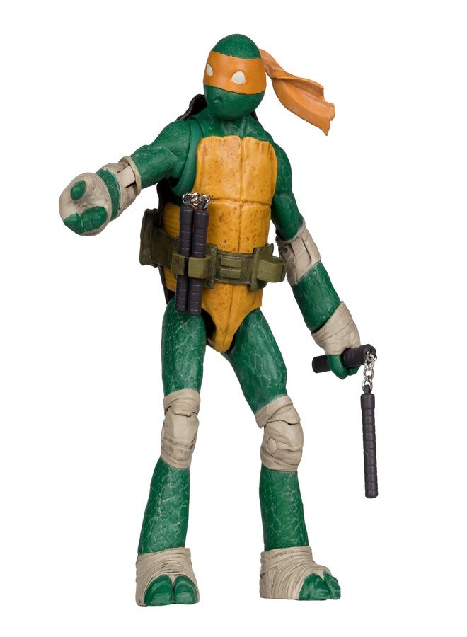 McFarlane Toys- Teenage Mutant Ninja Turtles (Page Punchers) Michelangelo 5in Action Figure with Comic - Image 5