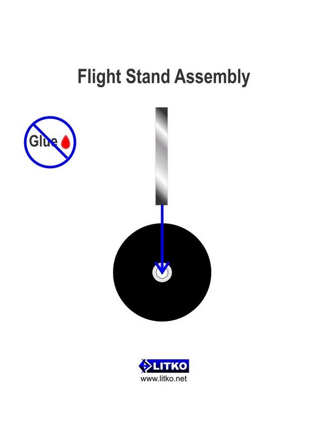 LITKO RPG Round Flight Stands | Role Playing Games | Compatible with Dungeons and Dragons | Compatible with Pathfinder | Circular Black Base (2-inch Large) - Image 4