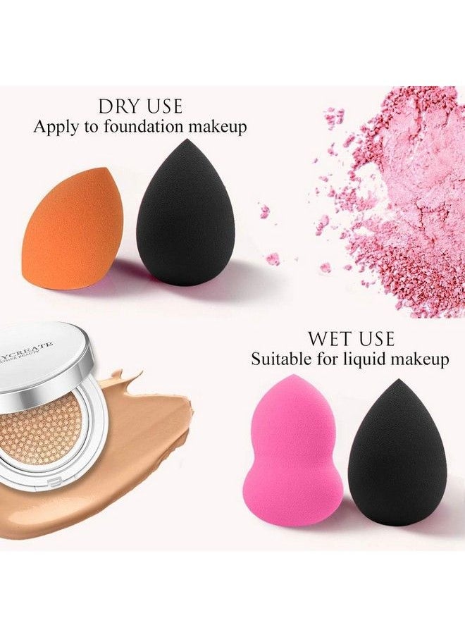 Tiny Deal - Highlighter And Contour 8 Shades Cream Concealer With Blender Puff Combo Matte Finish - Image 1