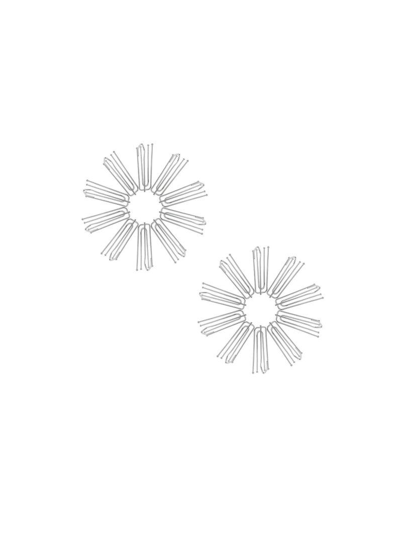 Curtain Pleater Tape Pleat Hook, 4 Prongs Pinch Pleat Drapes Clip Traverse Pleater 4 End Hooks (Pack of 20) - Image 1