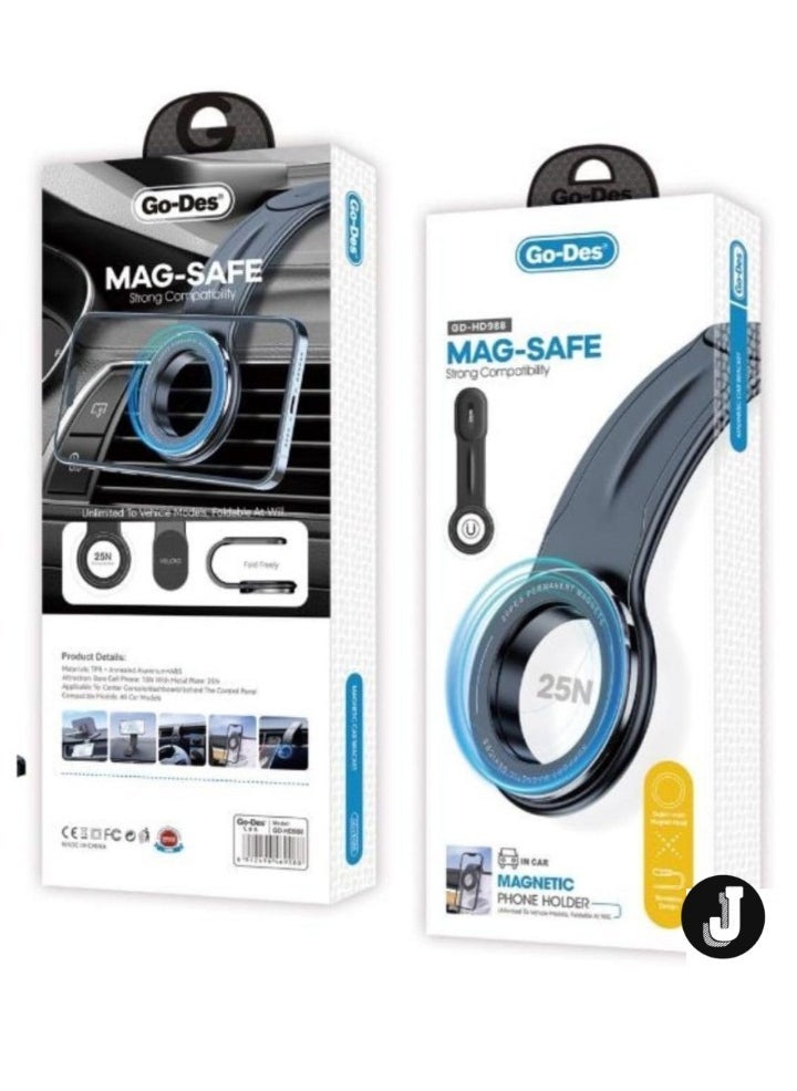 JAJEEK Magnetic Car Bracket – Strong & Secure Mount for Convenient Hands-Free Phone Use - Image 2