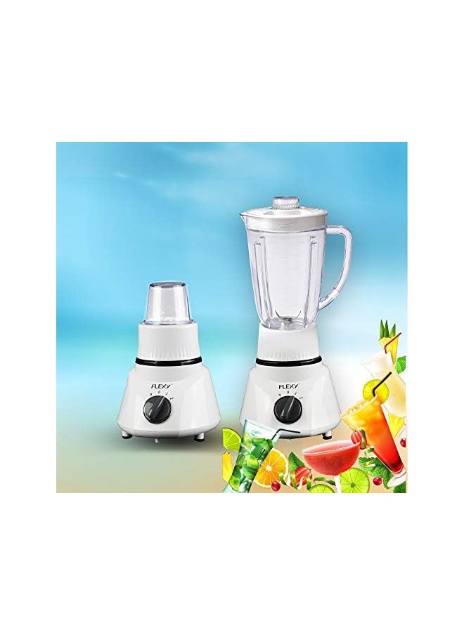 Flexy - Germany 2 in 1 Food Processor Blender Mixer With Juicer Mincer & Mill - Image 1