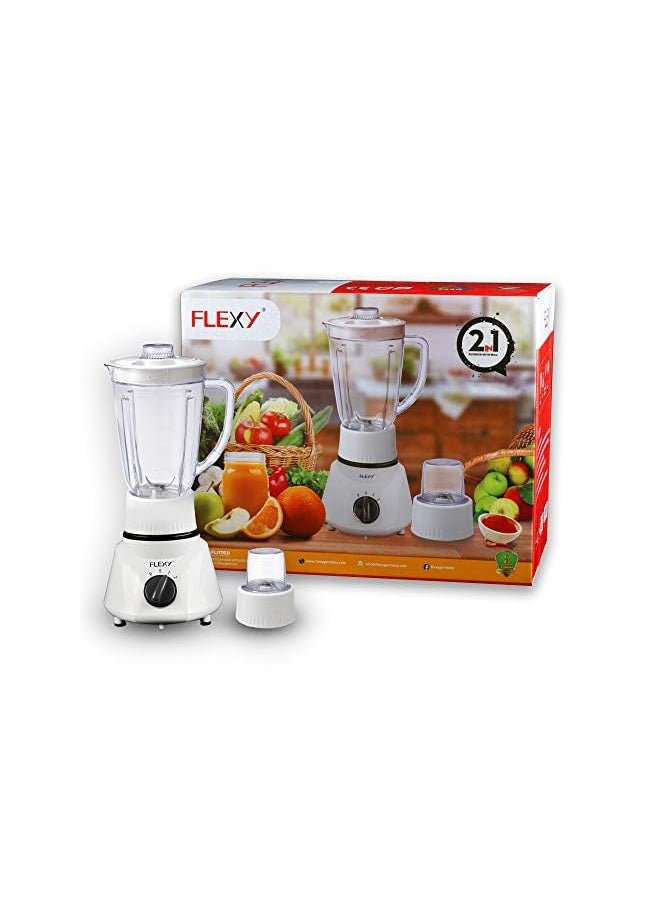 Flexy - Germany 2 in 1 Food Processor Blender Mixer With Juicer Mincer & Mill - Image 1