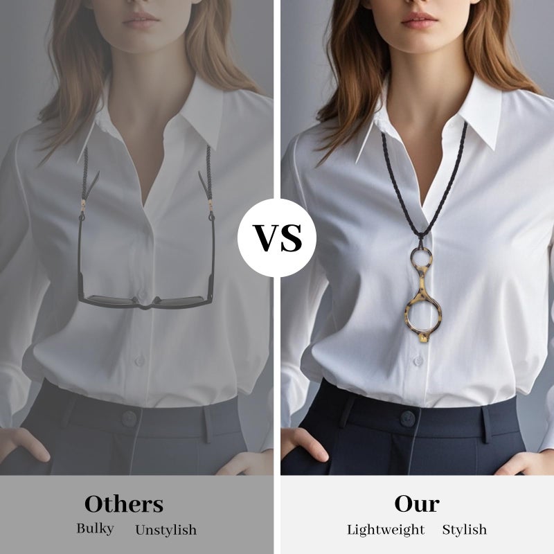 نظارات القراءة المحمولة المحمولة تمنع فقدان نظارات قراءة الرقبة المريحة والمحمولة - Image 5