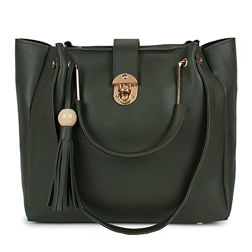 DANIEL CLARK Women's Stylish Handbags Combo (Set of 3) (Green) - Image 2