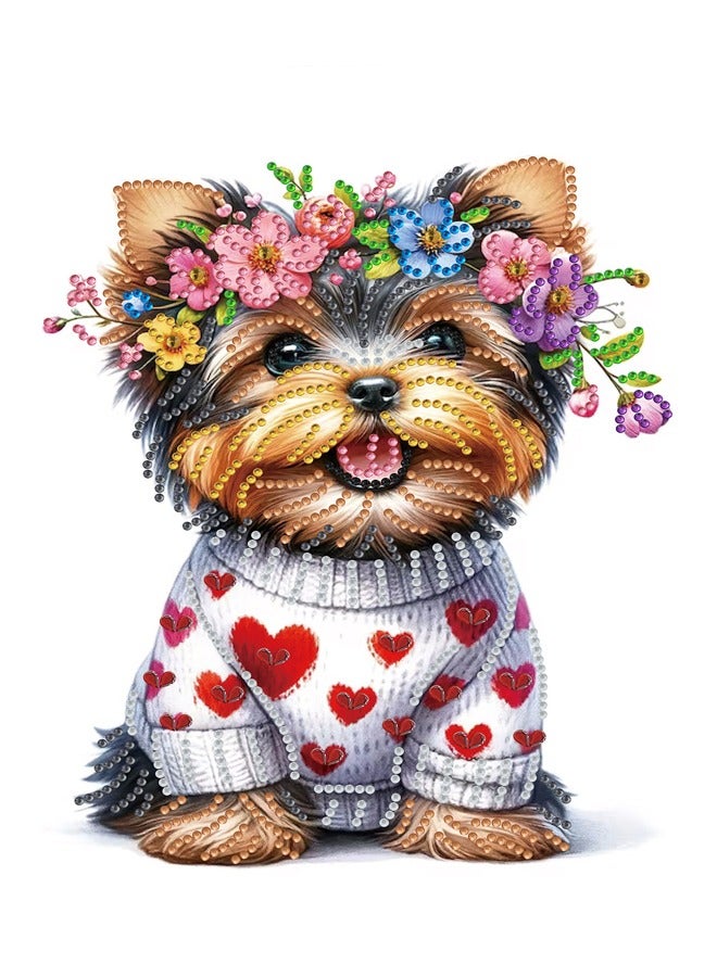 5D Special Shaped Diamond Art Set, Suitable For Beginners, Adult Animal Diamond Painting Set, Used For Home Wall Decoration Gifts 12 × 12 Inches/30 × 30 Centimeters  - Image 1