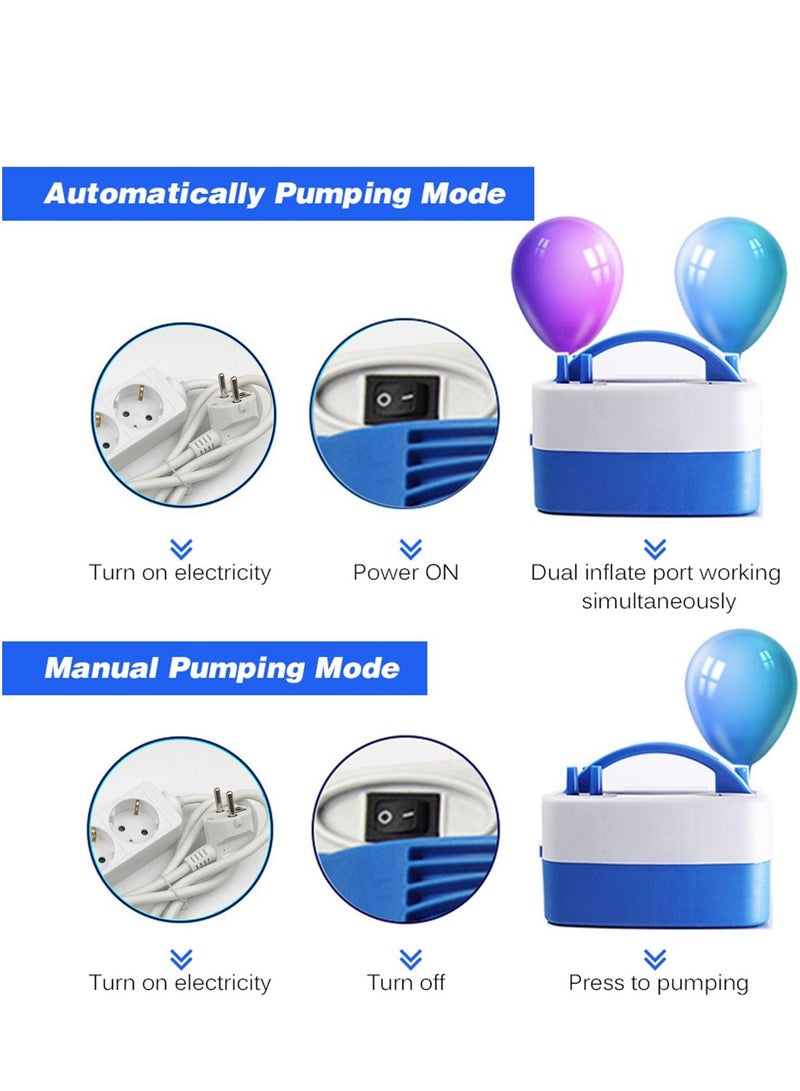 Baby Party Hour High Power Party Electric Balloon Blue - Image 2