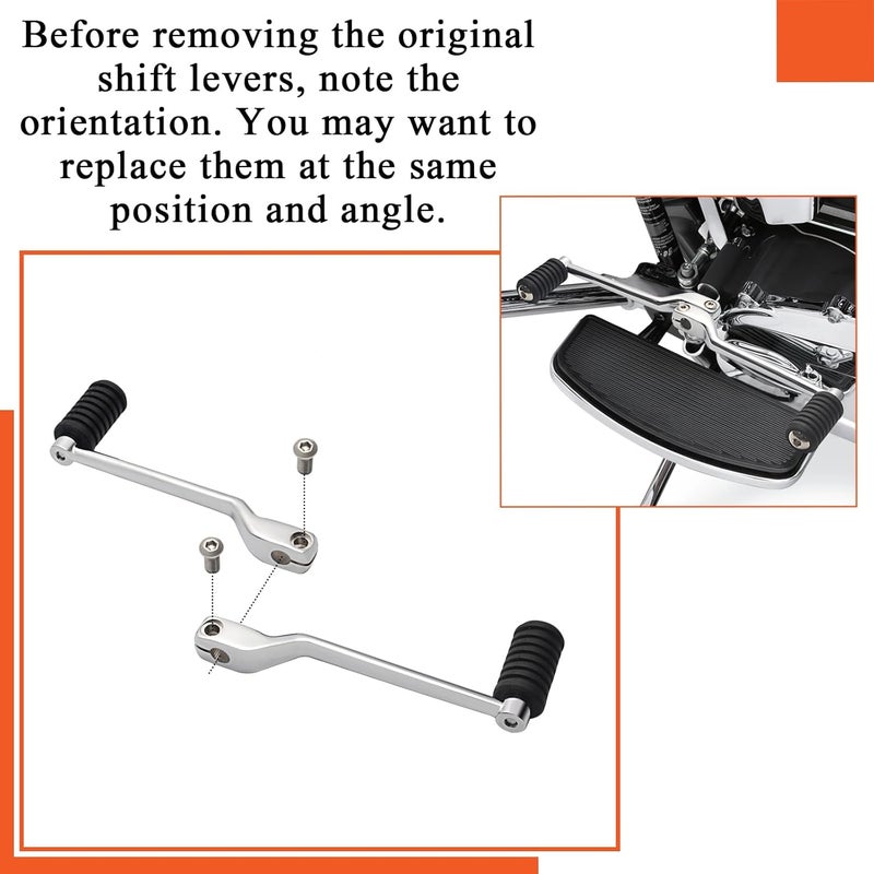 FOVPLUE Heel/Toe Shifter Levers with Shift Pegs for Harley Davidson - Image 4