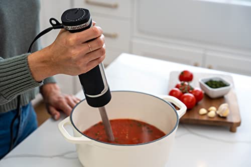 Blendtec Immersion Blender - Handheld Stick Blender, Whisk, and Food Processor - Includes 3 Attachments, 20 oz BPA-Free Jar, and Storage Tray - Stainless Steel - Image 3