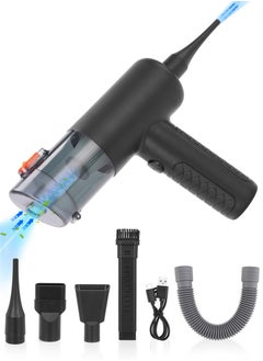 Luttec Handheld car vacuum cleaner, 4-in-1 vacuum cleaner 7500Pa air dust collector, high power 70W,  suitable for cars, homes, offices, pets  - Image 1