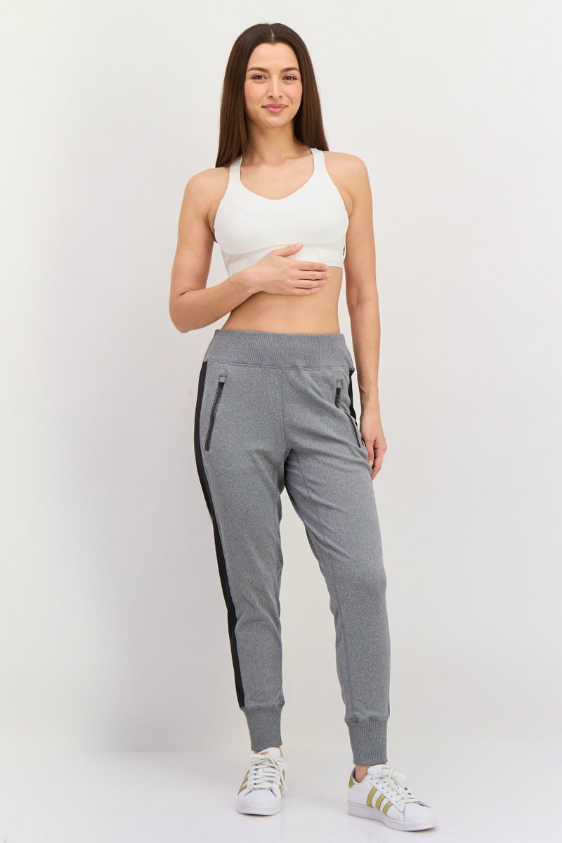 NINE WEST Women Sportswear Fit 28 Inseam Training Sweatpants, Grey - Image 3