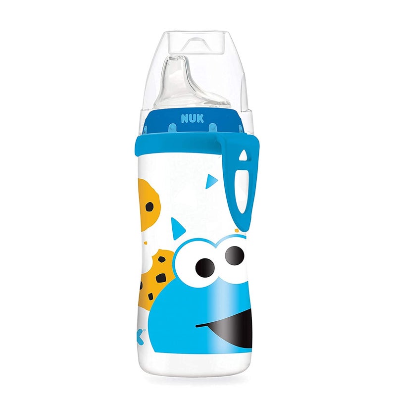NUK Active Cup, 10 Oz, 1-Pack (2 Pack, Sesame Street) - Image 2