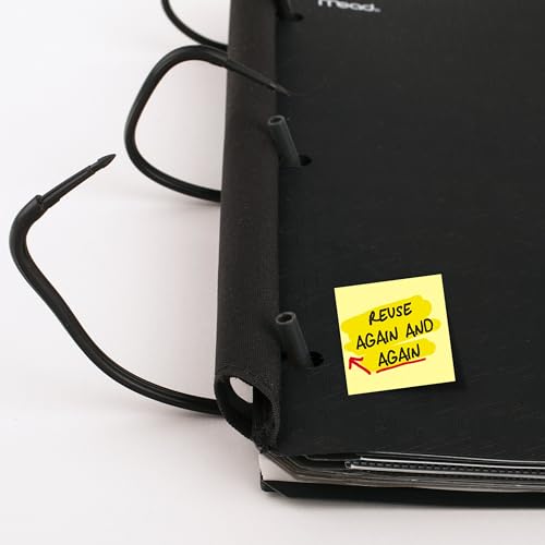 Five Star Flex Refillable Notebook + Study App, College Ruled Paper and 1 Inch TechLock Ring Binder with Customizable Cover, Pockets, Tabs and Dividers, 200 Sheet Capacity, Black (29326AA2) - Image 5