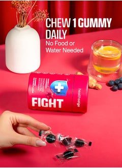 healthsetgo Immunity Gummies for Kids | Vitamin C, E & Zinc | Elderberry Antioxidant | Low Calories | Vegan, Gluten, Gelatin Free | Mango Flavour | 30 Pack  - Image 5
