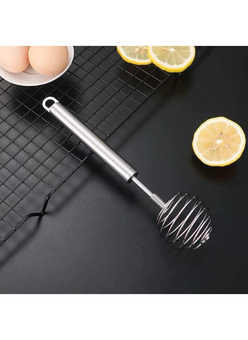 OLWICK - OLWICK 1 PCS Egg Whisk Egg Beater Stainless Steel Balloon Galaxy Spring Whisk Egg Beater Milk Blender for Blending Whisking Beating Stirring - Image 1