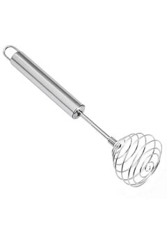 OLWICK 1 PCS Egg Whisk Egg Beater Stainless Steel Balloon Galaxy Spring Whisk Egg Beater Milk Blender for Blending Whisking Beating Stirring