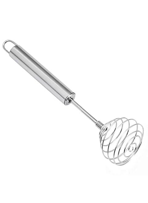 OLWICK 1 PCS Egg Whisk Egg Beater Stainless Steel Balloon Galaxy Spring Whisk Egg Beater Milk Blender for Blending Whisking Beating Stirring