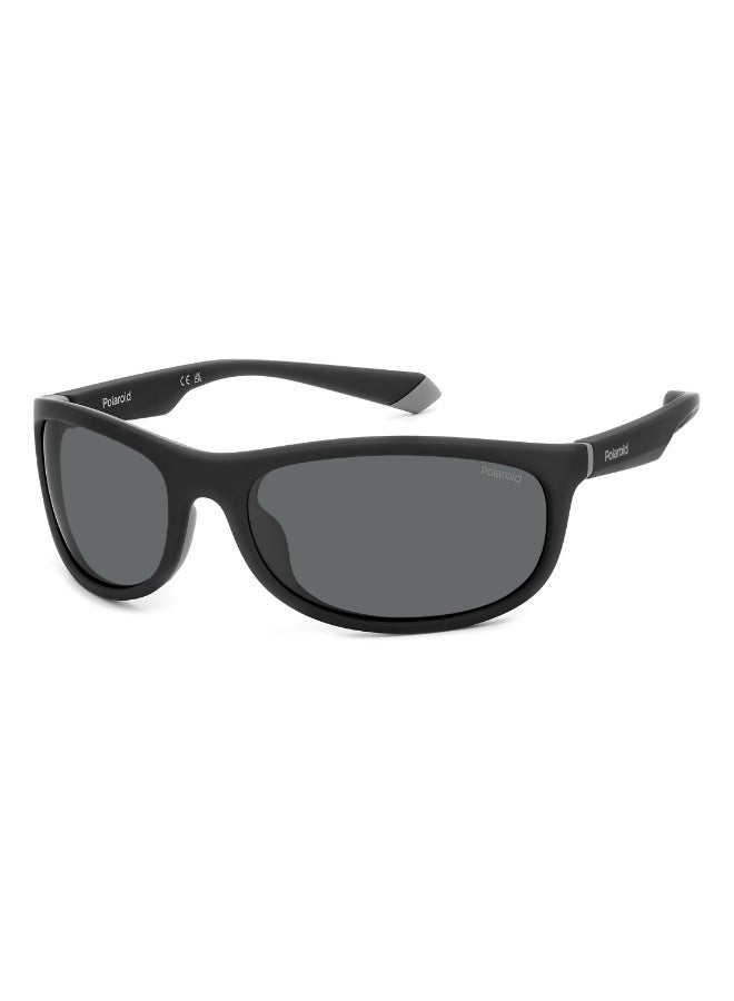 POLAROID PLD 2154/S Sunglasses Black Rectangular - Image 1