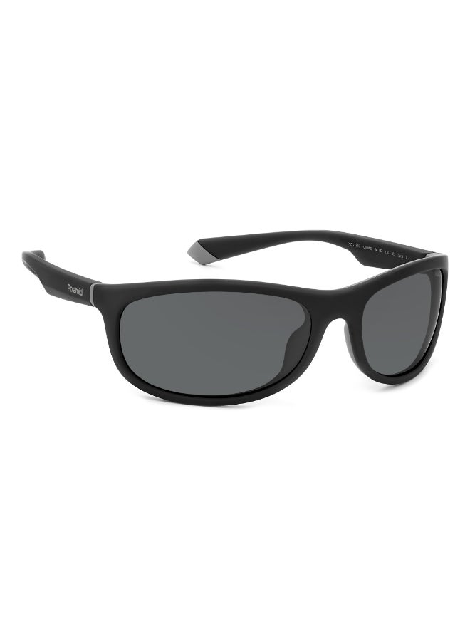 POLAROID PLD 2154/S Sunglasses Black Rectangular - Image 2