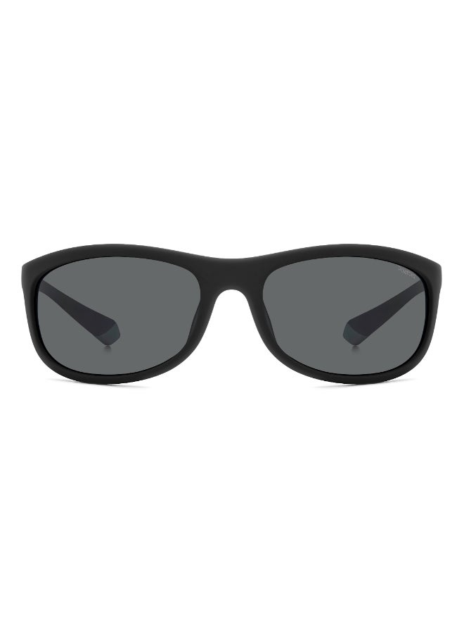 POLAROID PLD 2154/S Sunglasses Black Rectangular - Image 3