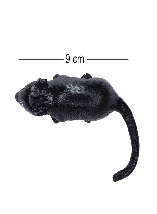 MUREN Super Stretchy Rat Gel Sticky Jelly Mouse Black for Fun Party Games Squishy Prank Toy Activity Safe, Soft & Reusable Gag Toys for Children Boys Girls Flexible Stress Relief Toy Kids & Adults - Image 5
