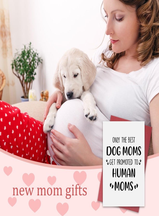 Ithmahco New Mom Gifts for Pregnant Women, First Mothers Day Card, Funny Dog Mom Card Pregnancy Gift for Expecting Moms, Mother to be Gift for First Time Moms, Congrats on Pregnancy Present for Wife Friend Sister - Image 3