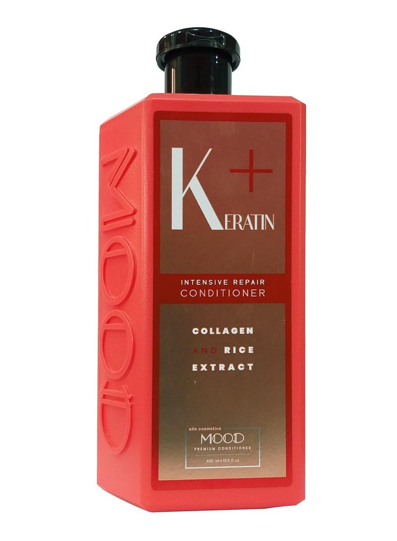 MOOD Keratin Plus Intensive Repair Conditioner - 400ML - Image 1