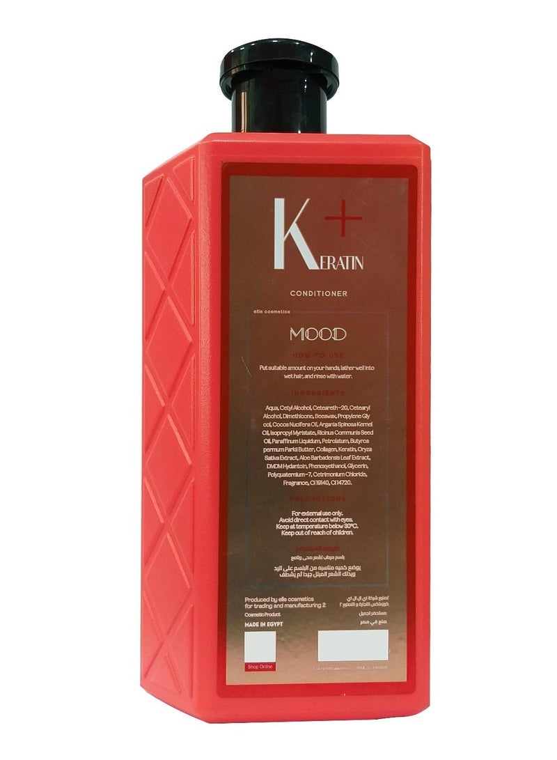 MOOD Keratin Plus Intensive Repair Conditioner - 400ML - Image 2