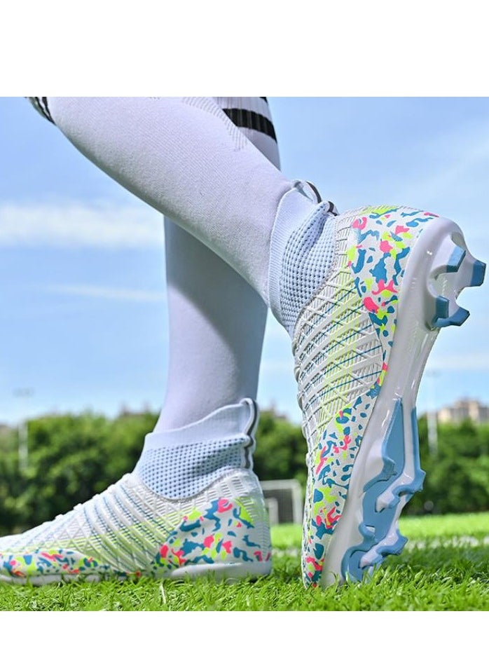 KUYING - New High Top Anti Slip Football Shoes - Image 1