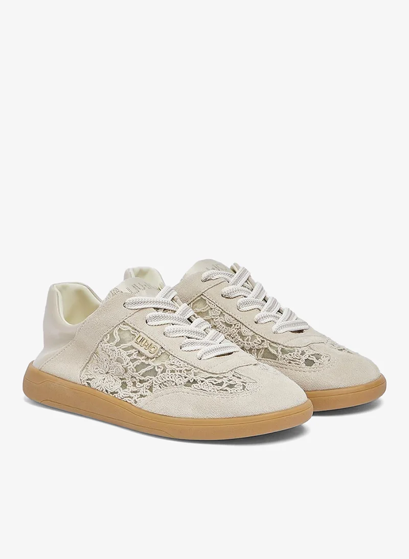 Liu Jo Sneakers with macramé embroidery