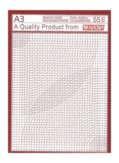 PARTNER 50-Sheet A3 Size Tracing Pad 55gsm Thickness  - Image 1