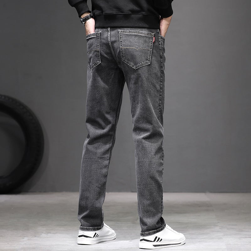 Unisex Classic Denim Jeans Loose Fit Daily Outdoor Wear - Image 5