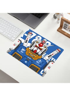 Gundam Cartoon Mouse Pad Game Mat Small Computer Table Mat Precision Lock Edge Desk Mat Mat-Color:300*250*5mm-Pattern:F-A5-13