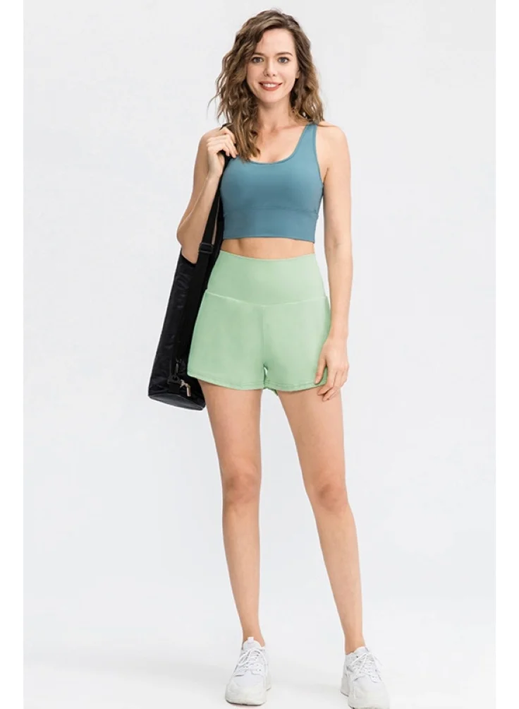 SVL SVL Cloud Comfort Shorts with Inner Shorts Soft Green