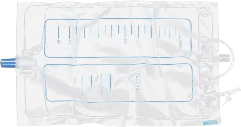 klarako Female Urinal Pee Holder, Reusable Portable Urine Bag Collector 1000ml Women Urinal Female Urination Device Funnel Urine Bag with Spill Proof Collection Bag - Image 4