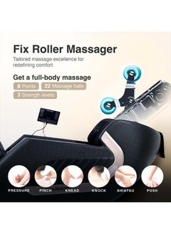 Sparnod Fitness New Deluxe Plus Massage Chair Recliner: Featuring 22 Fixed Massage Balls, 22 Airbags, Back Heat Therapy, Zero Gravity, Foot Massage, LCD Display, Bluetooth - pzsku/Z1FBAE1049337EDCB85FFZ/45/_/1717417991/91575536-3f22-480c-a86c-2a86b12b635c